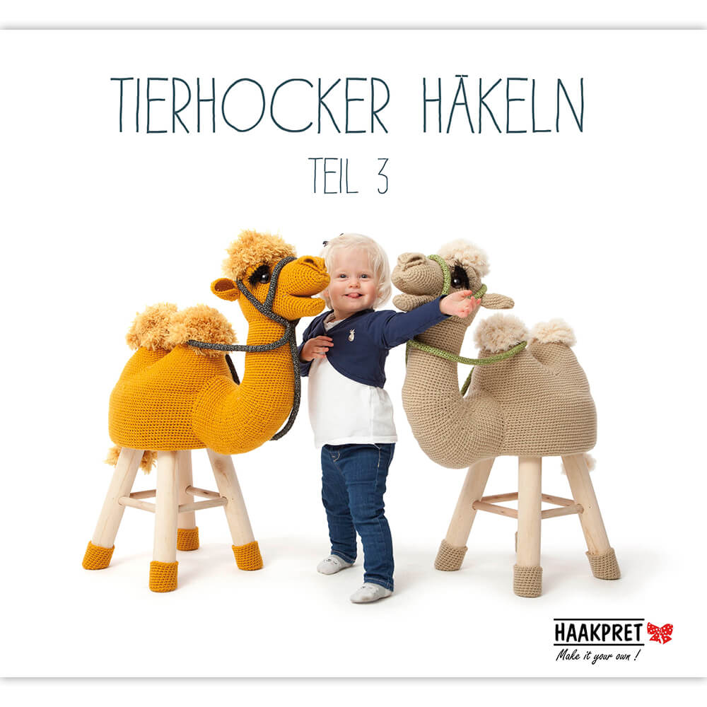 Tierhocker häkeln 3 - Anja Toonen - 1st