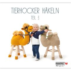 Tierhocker häkeln 3 - Anja Toonen - 1Stk