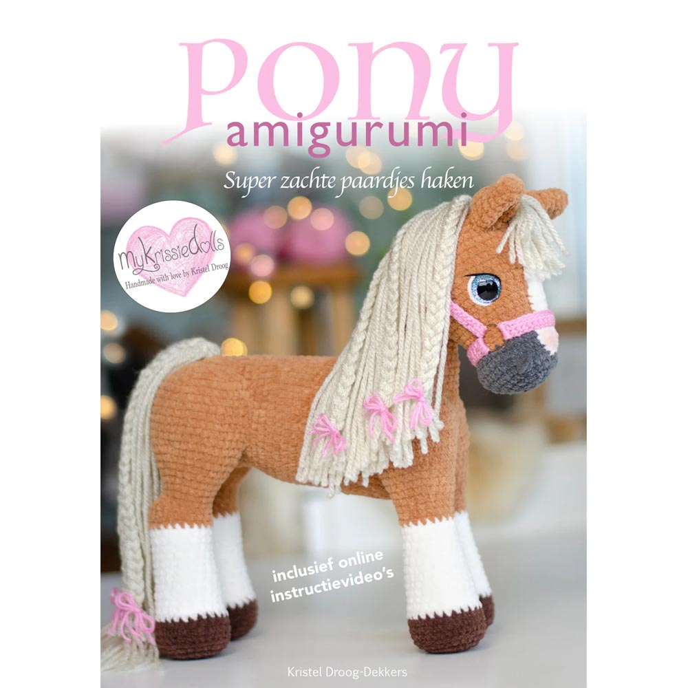 Pony Amigurumi - Kristel Droog-Dekkers - 1pc