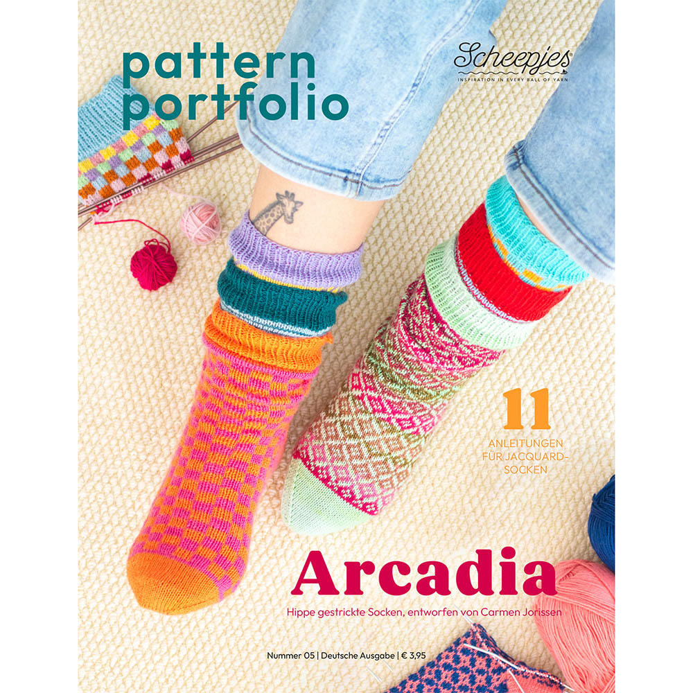 Scheepjes Pattern portfolio Arcadia DE - 1Stk