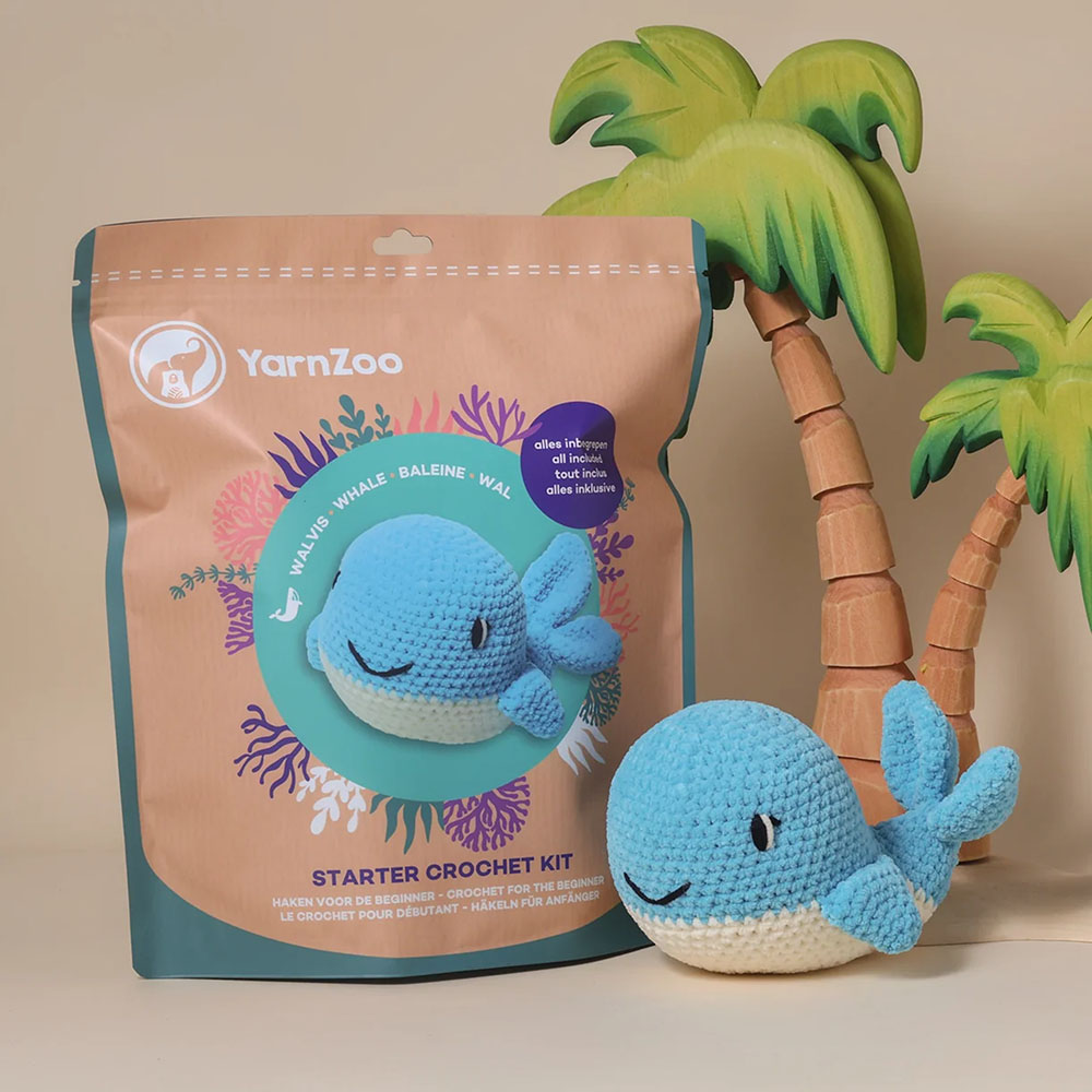 YarnZoo Haak Starterspakket  - Walvis  - 1st