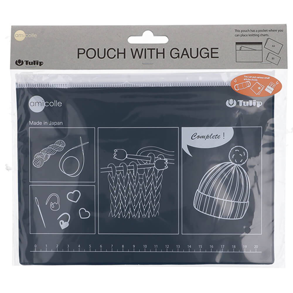 Tulip Etui met liniaal en brei accessoires - 1st