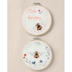 DMC Kruissteek kit duo The Well-bee-ing 15,7cm - 1st