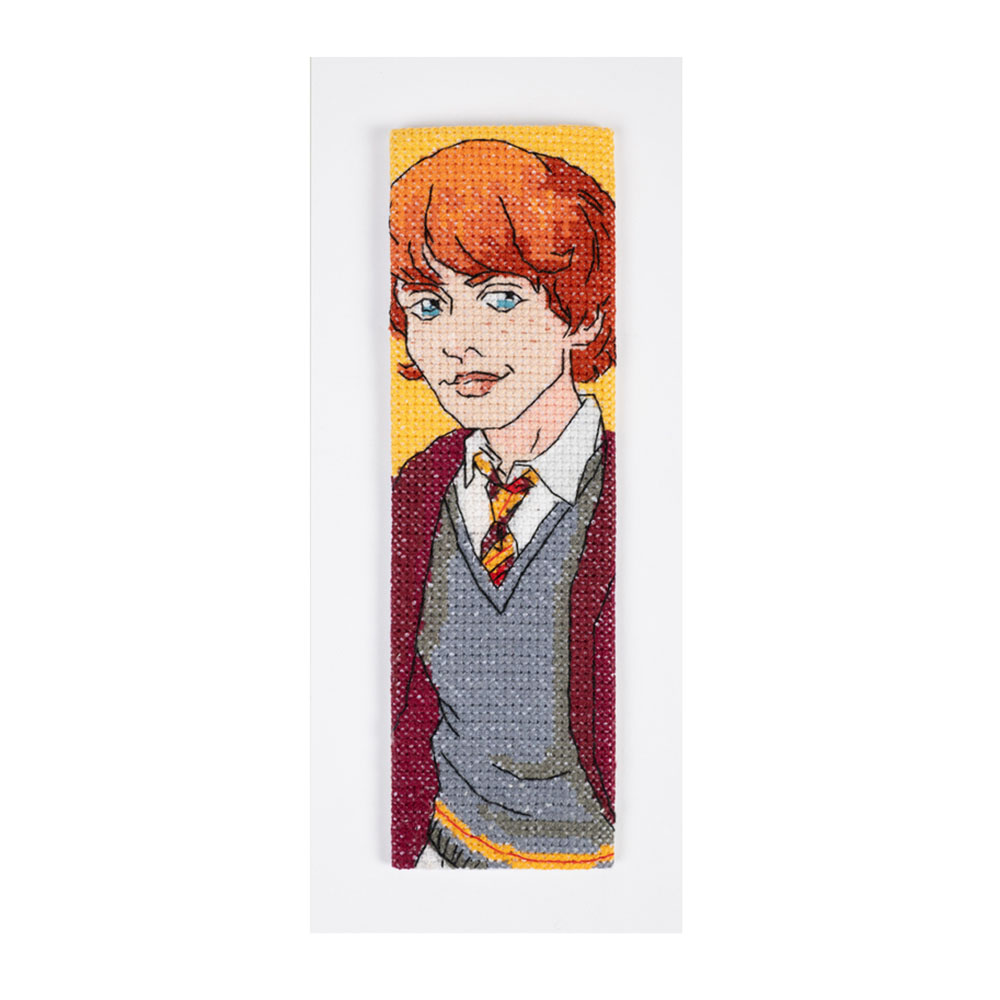 DMC Harry Potter Kruissteekkit boekenlegger 5x17cm Ron - 1st