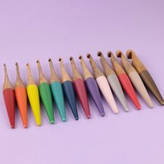 Bohin Crochet hook mango wood 3.50-15.00mm - 1pc