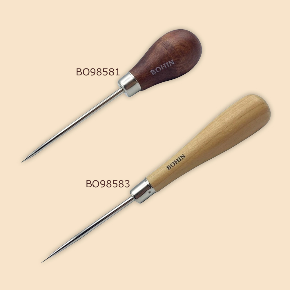 Bohin Priem Bohin Priem met met houten handvat 11-16cm - 1st