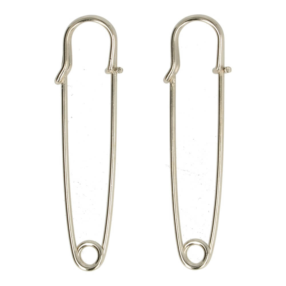 MMJZ Kiltspelden 70mm zilver - 5x2st