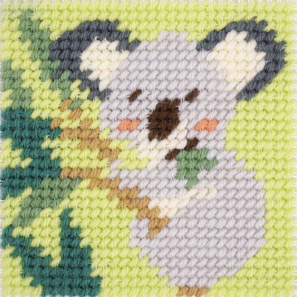 DMC Kids Kit Embroidery kit Coco the Koala 15x15cm - 1pc