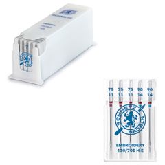Schmetz Container box embroidery 5 needles 75-90 - 30pcs