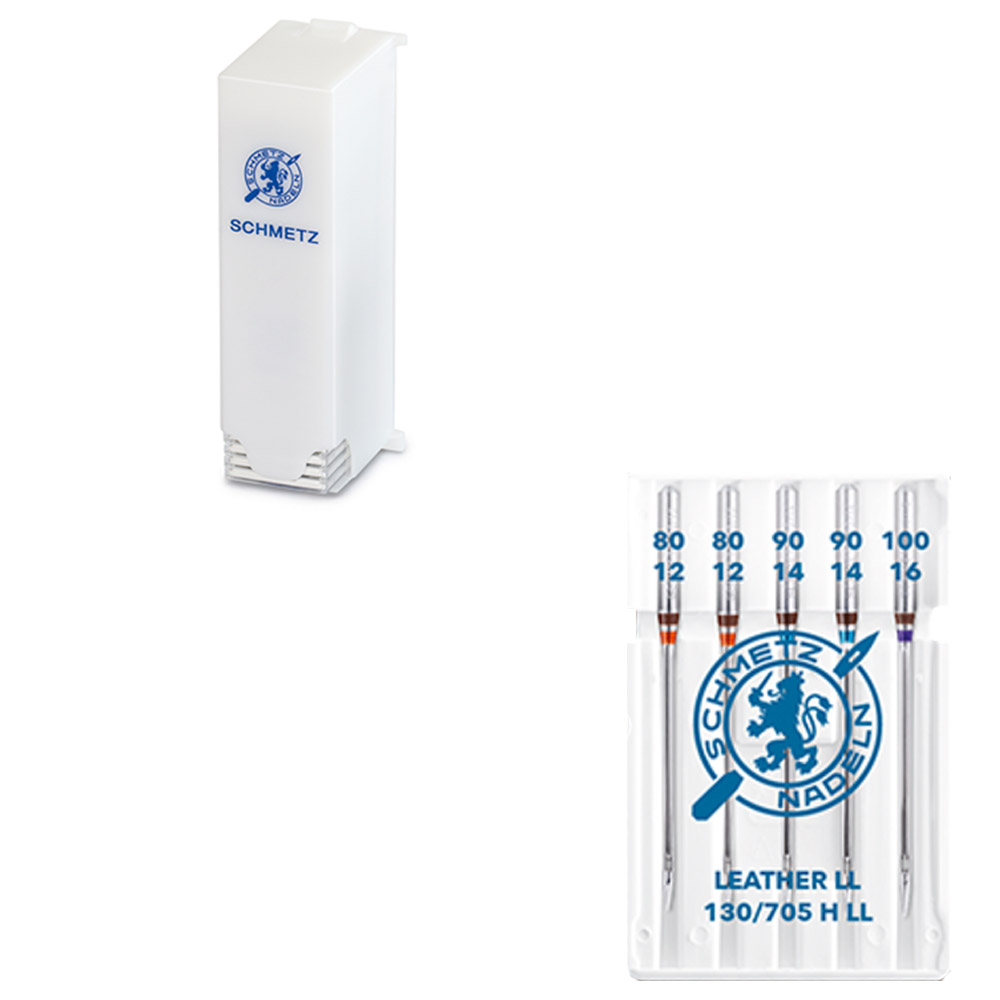 Schmetz Container box leder 5 naalden 80-100 - 30st