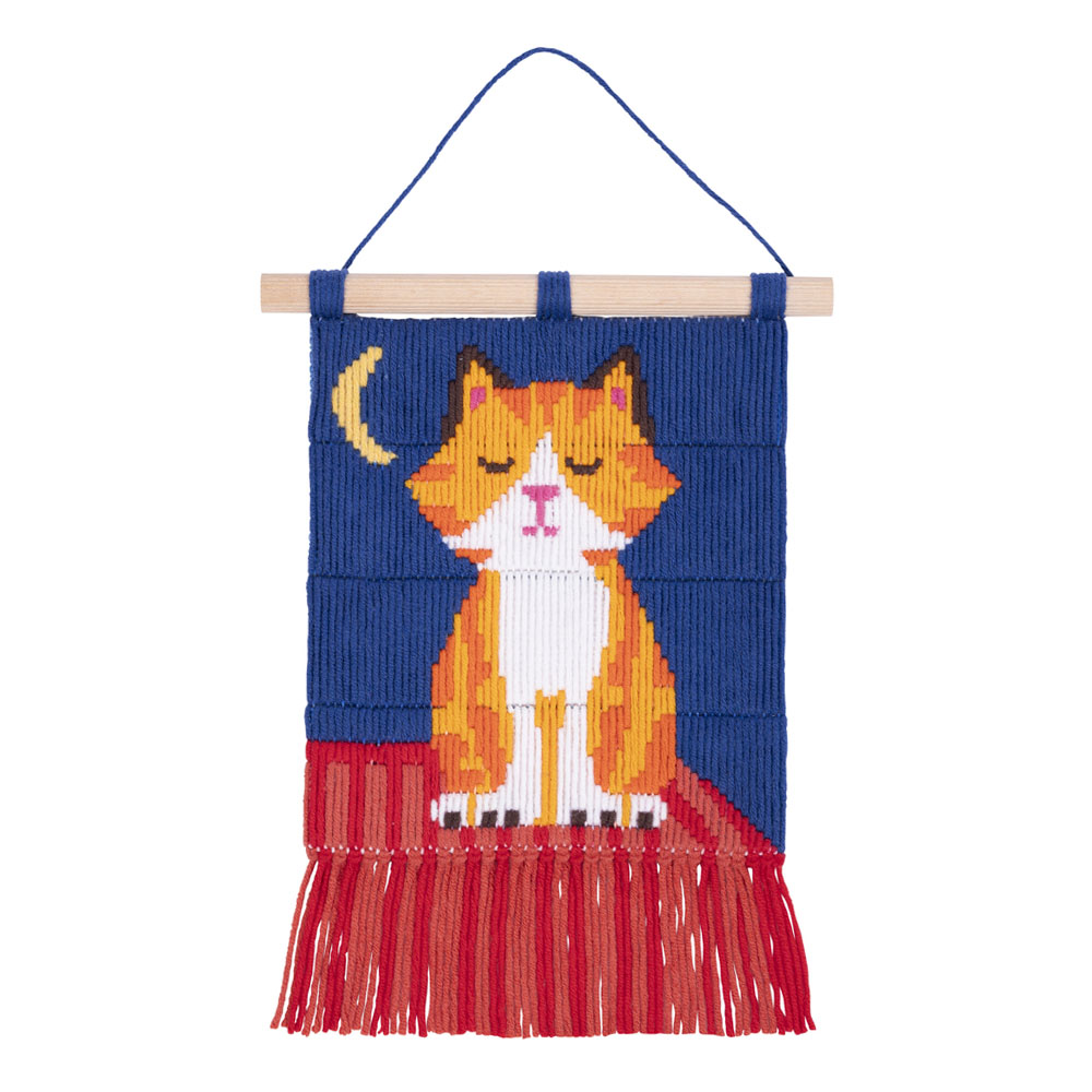 DMC Kids Kit Tapestry kit Cat 18x24.5cm - 1pc