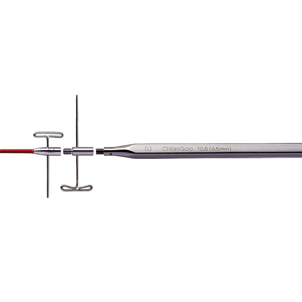 ChiaoGoo Swivel adapters small-large - 1x2pcs