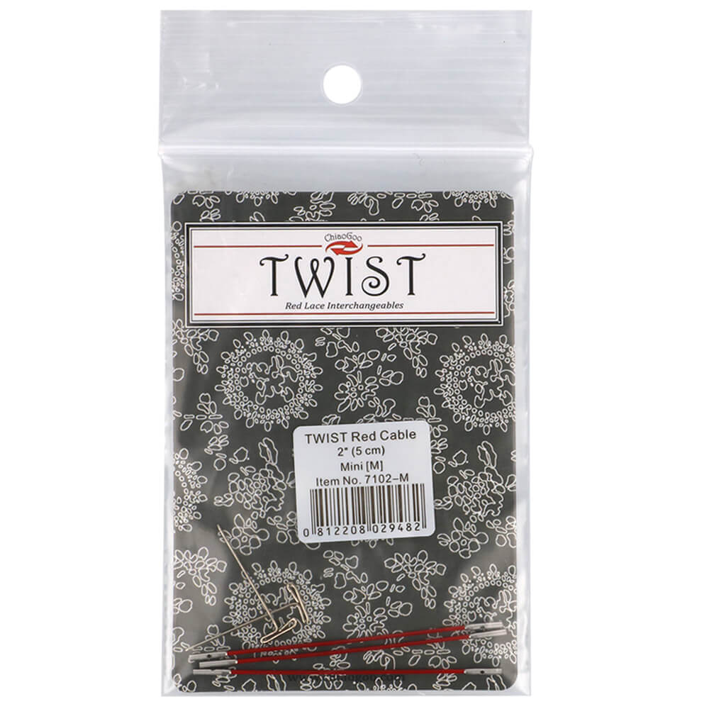 ChiaoGoo TWIST RED kabel mini 5-13cm - 1st