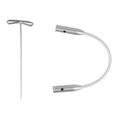 ChiaoGoo SWIV360 Silver kabel 5cm - 1st