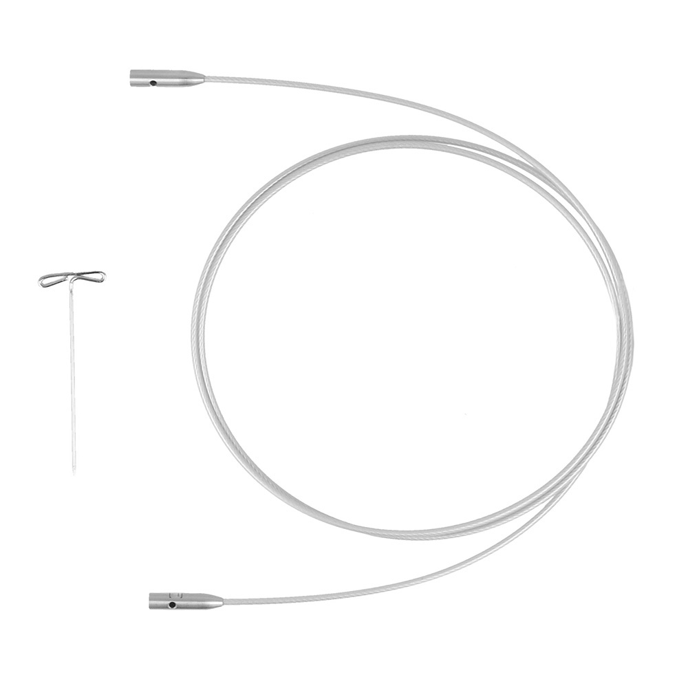 ChiaoGoo SWIV360 Silver kabel 75cm - 1st