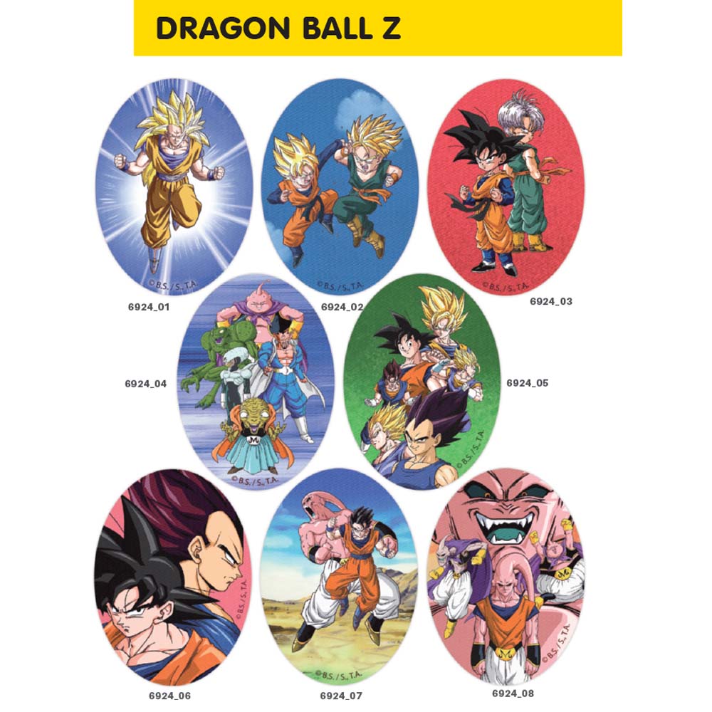 CMM Applicatie Dragon Ball Z geprint - 3st