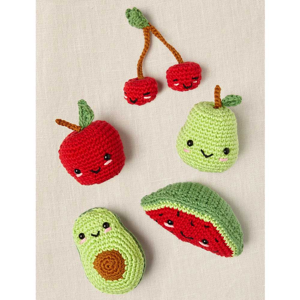 DMC Amigurumi kit snacks haken - Fruit - 1st