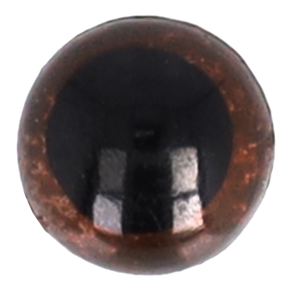 Crafties Safety eyes 10mm brown - 5 pairs - 5pcs