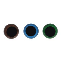 Crafties Veiligheidsogen ast meerkl. 8-12mm - 3 paar - 5st