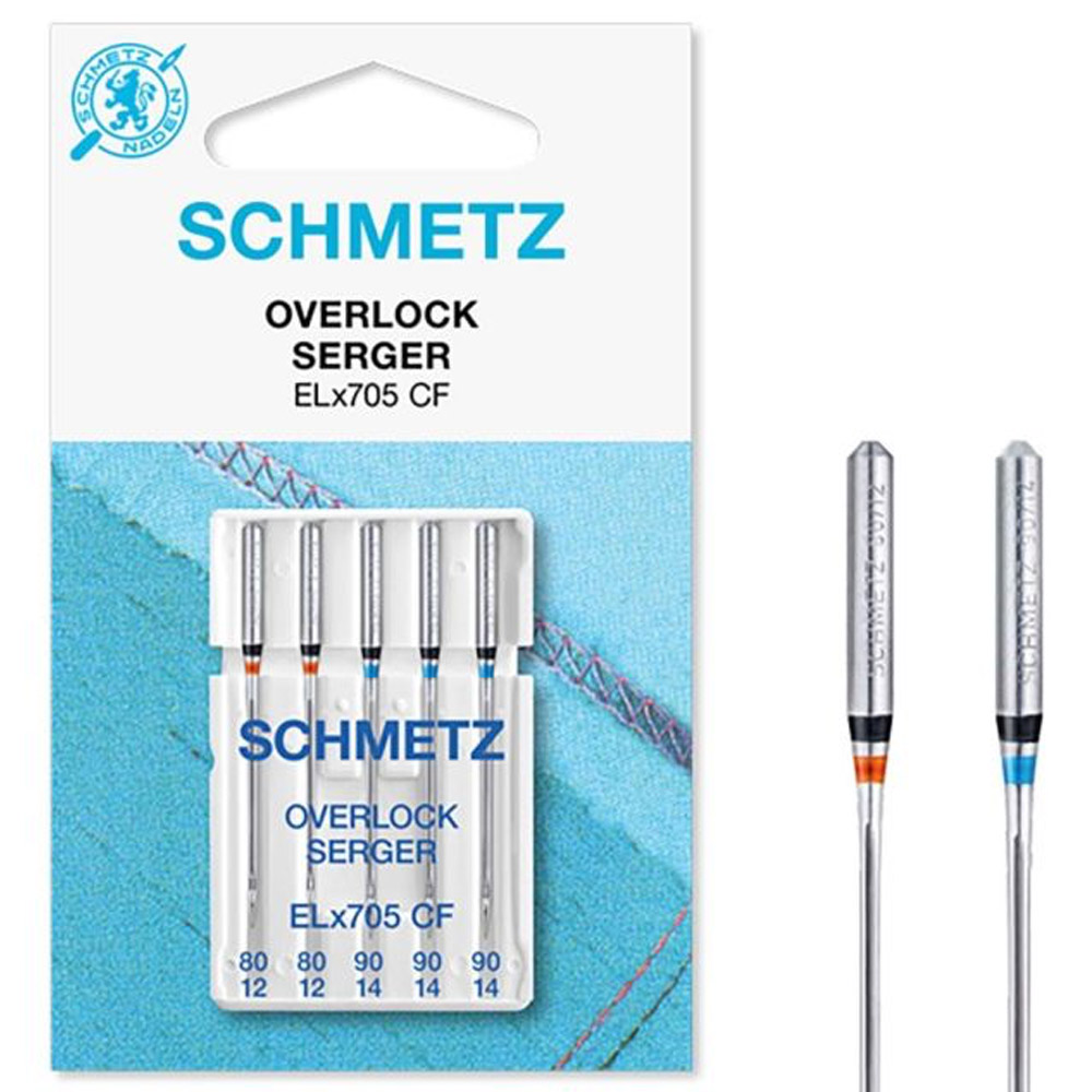 Schmetz Overlock 5 naalden 80-90 - 20st