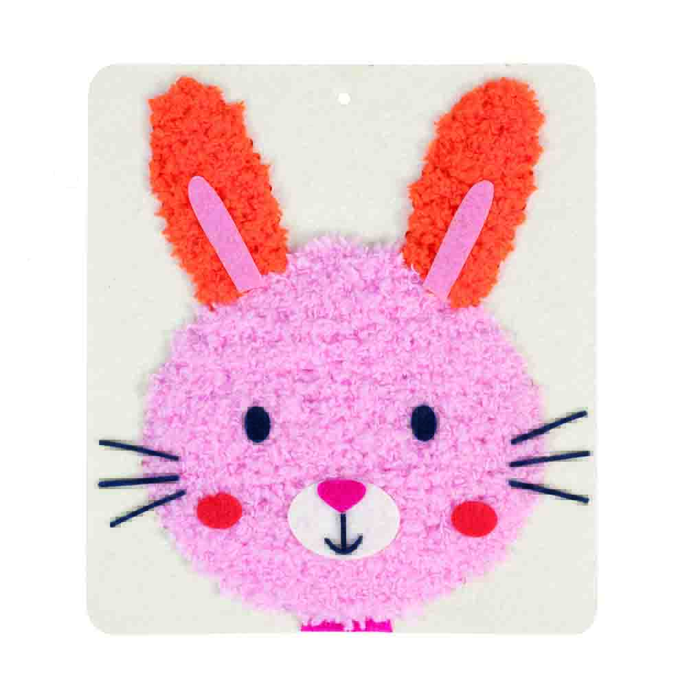 DMC Kids Kit Stitched felt kit Rabbit 17.5x19.5cm - 1pc