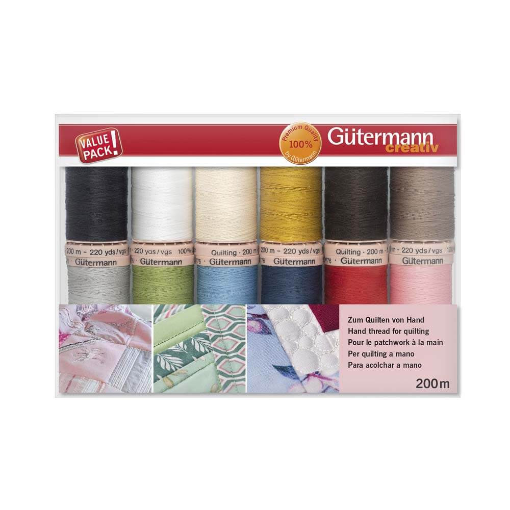 Gütermann Naaigarenset Quilting 12x200m - 1st - 1