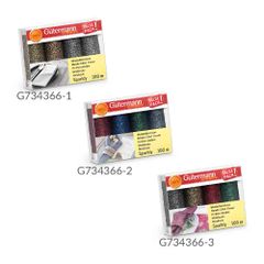 Gütermann Sewing thread set Sparkly 4x100m - 1pc