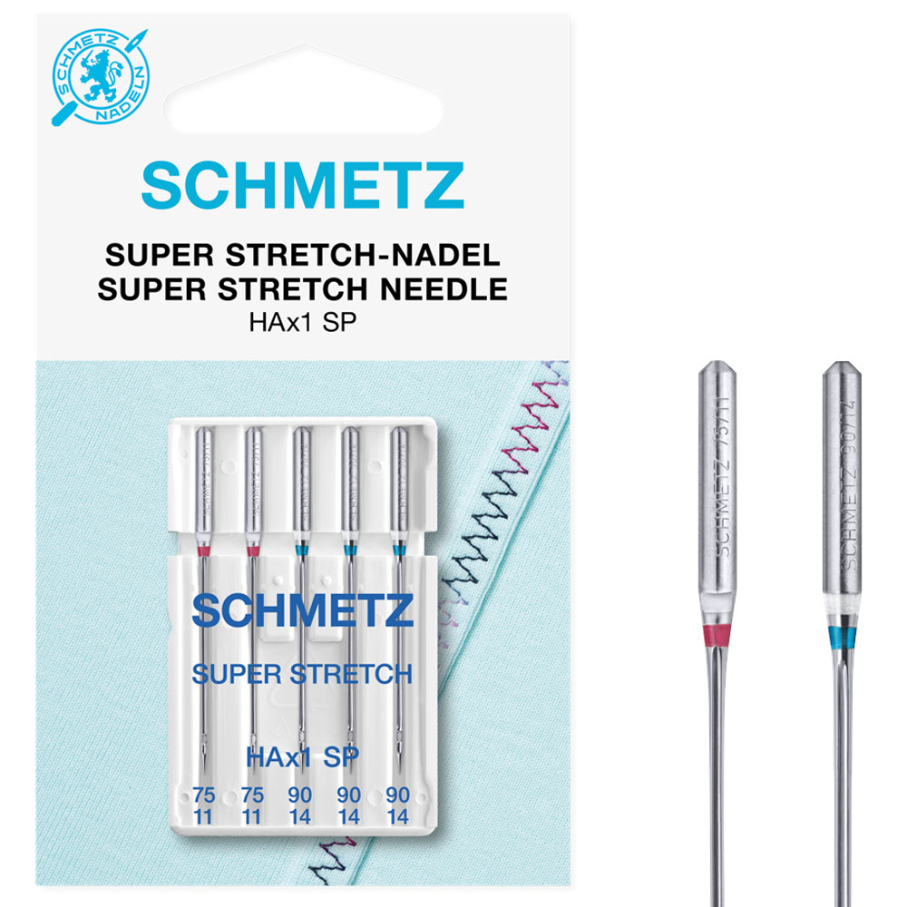 Schmetz Super stretch 5 naalden 75-90 - 20st