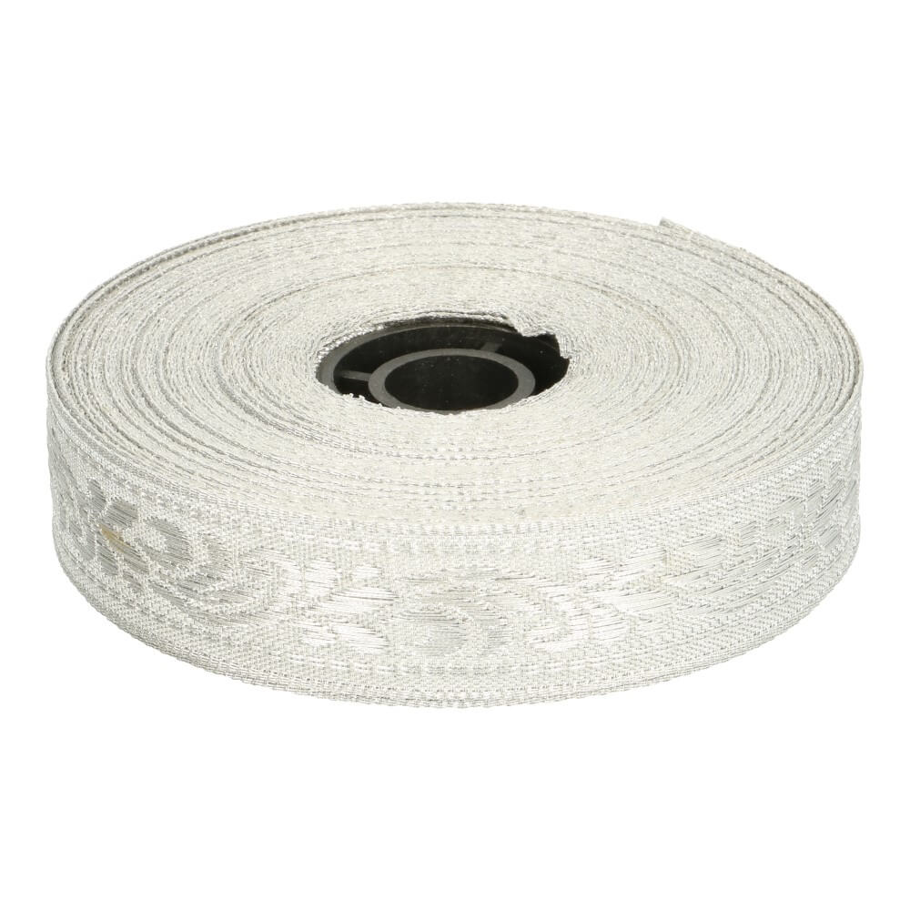 Goud-/zilverband 20mm 16,4 - zilver