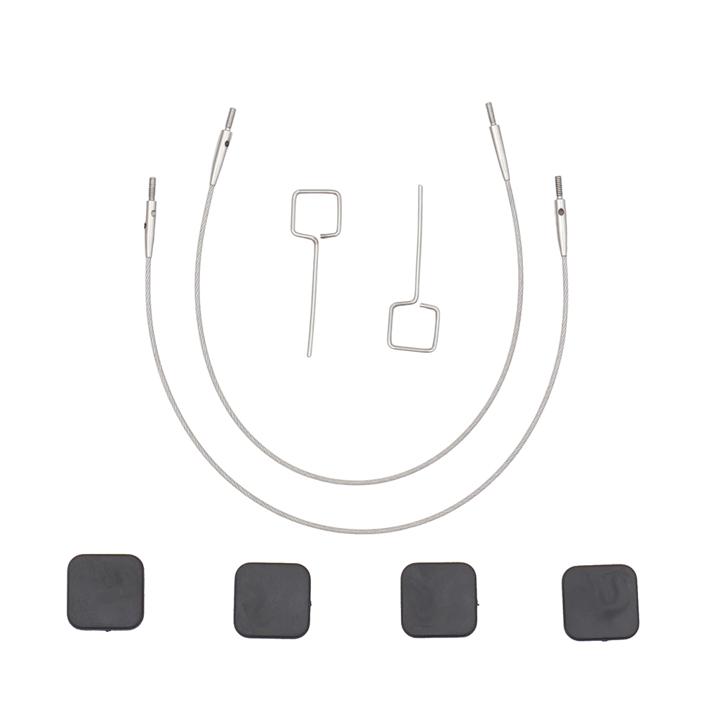 KnitPro Petite Interch. cable 13-100cm - 2pcs