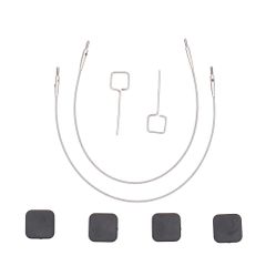 KnitPro Petite Interch. cable 13-100cm - 2pcs