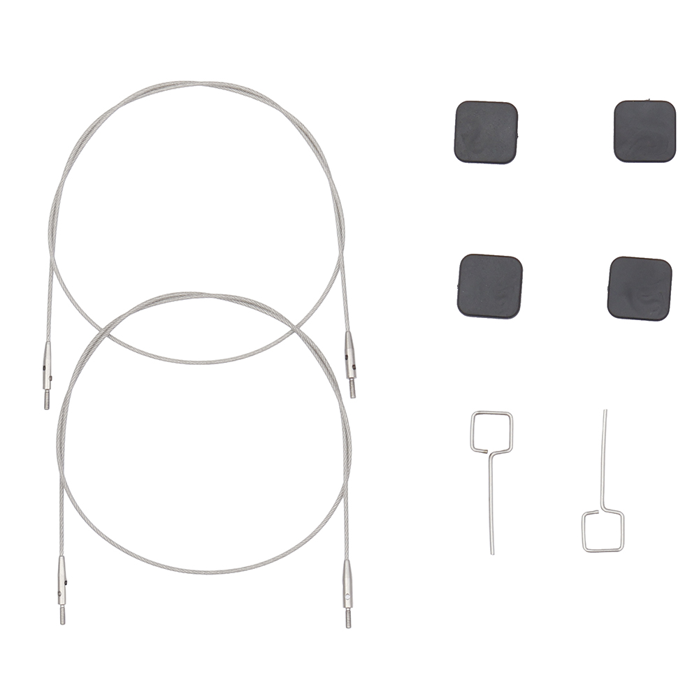 KnitPro Petite Interch. cable 15cm - 2pcs