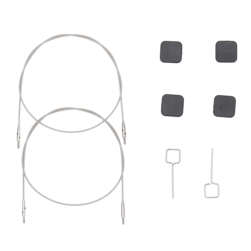 KnitPro Petite Interch. cable 40cm - 2pcs