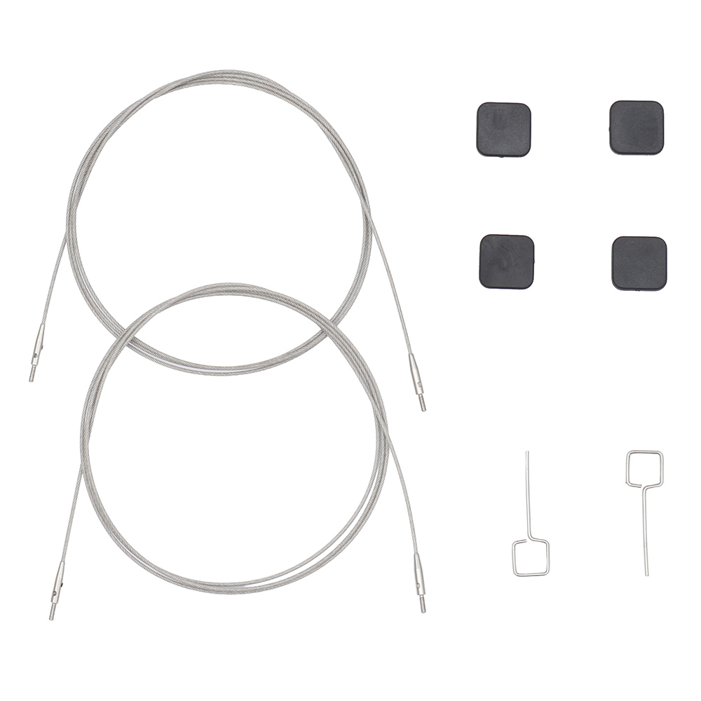 KnitPro Petite Interch. cable 60cm - 2pcs