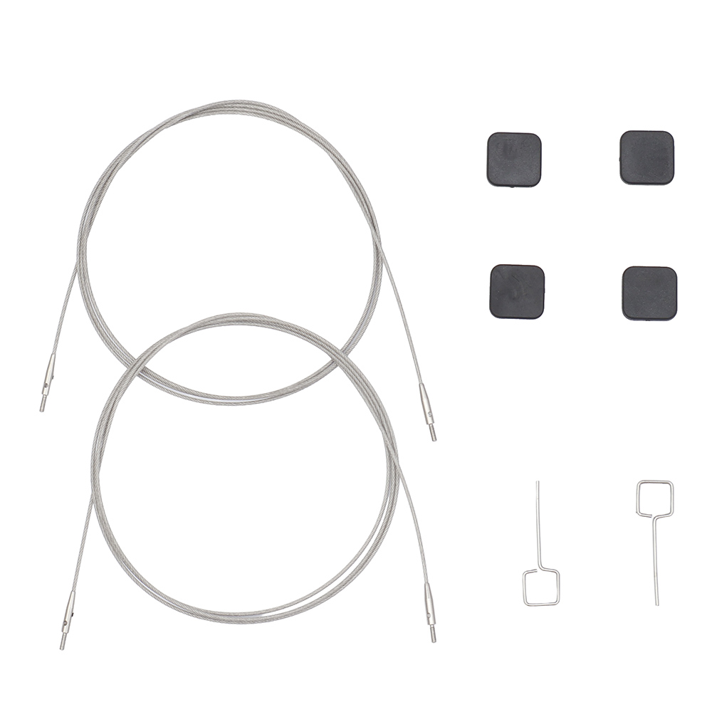 KnitPro Petite Interch. cable 100cm - 2pcs