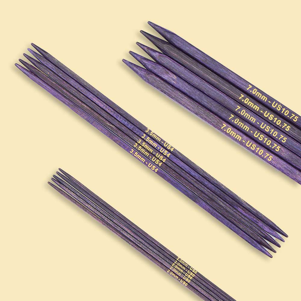 KnitPro J'adore Cubics Sokkennaalden 15cm 2.00-8.00mm - 1st