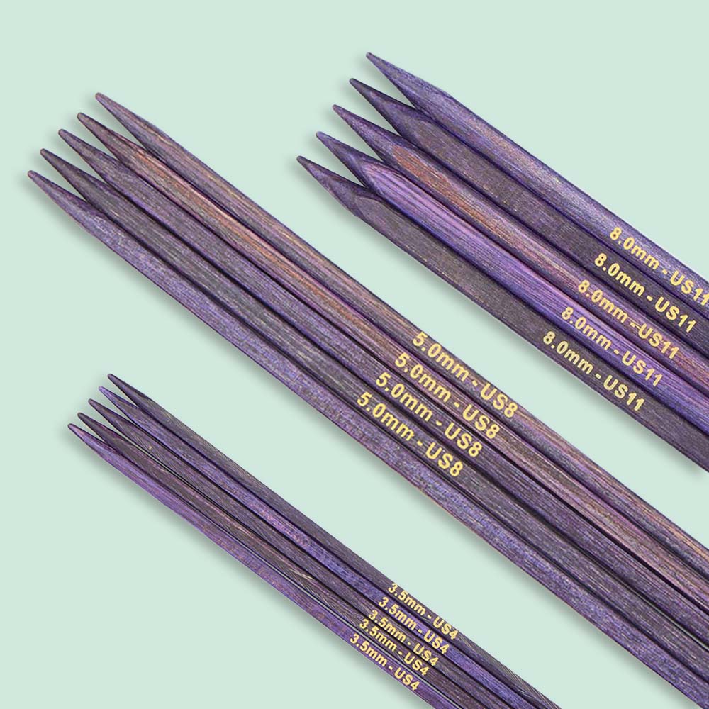 KnitPro J'adore Cubics Sokkennaalden 20cm 3.50-8.00mm - 1st