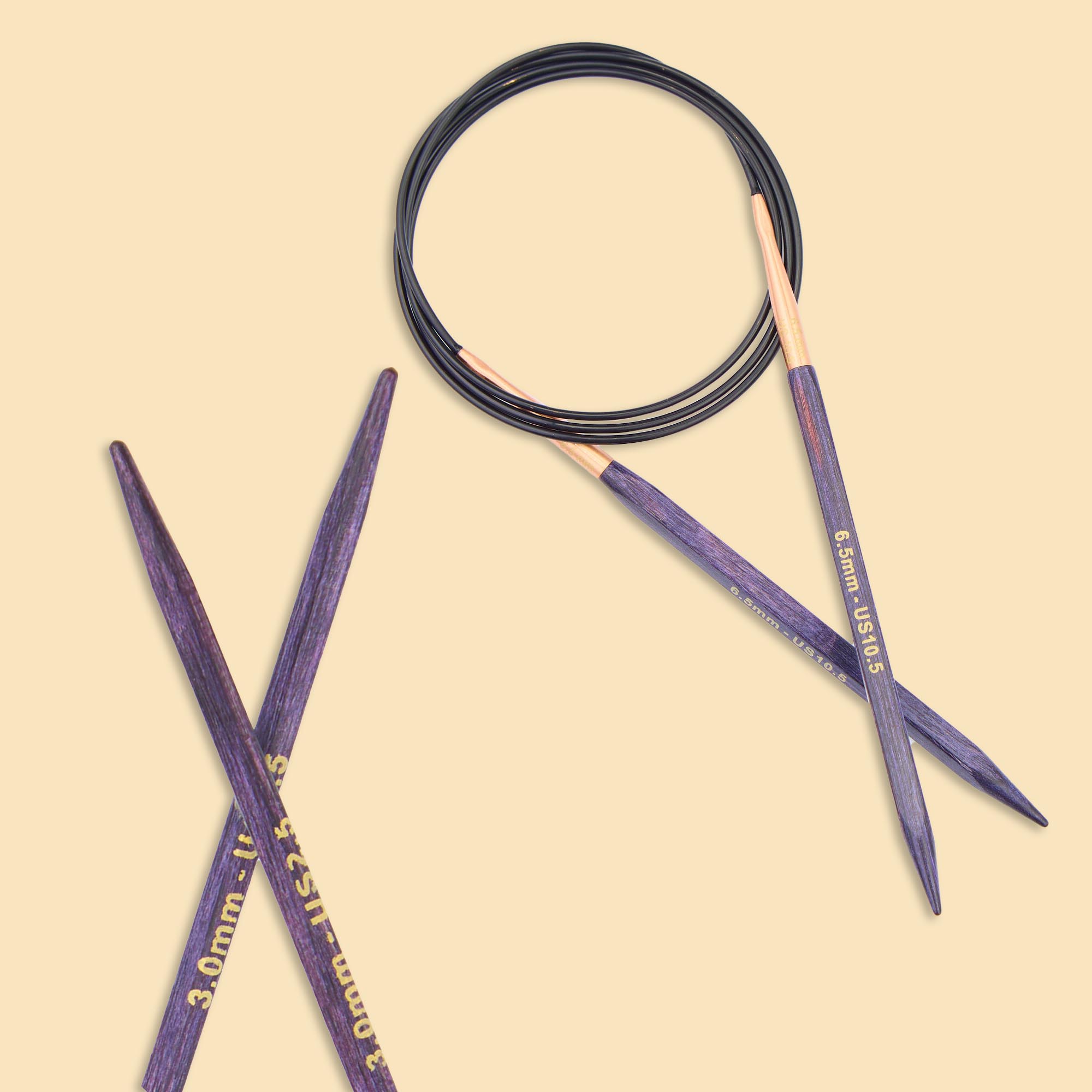 KnitPro J'adore Cubics Rondbreinaalden 60cm 3-8mm - 1st