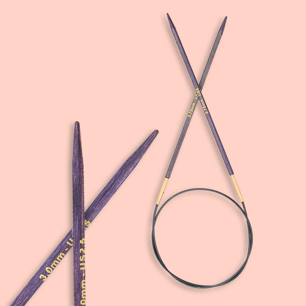 KnitPro J'adore Cubics Rondbreinaalden 80cm 3-8mm - 1st