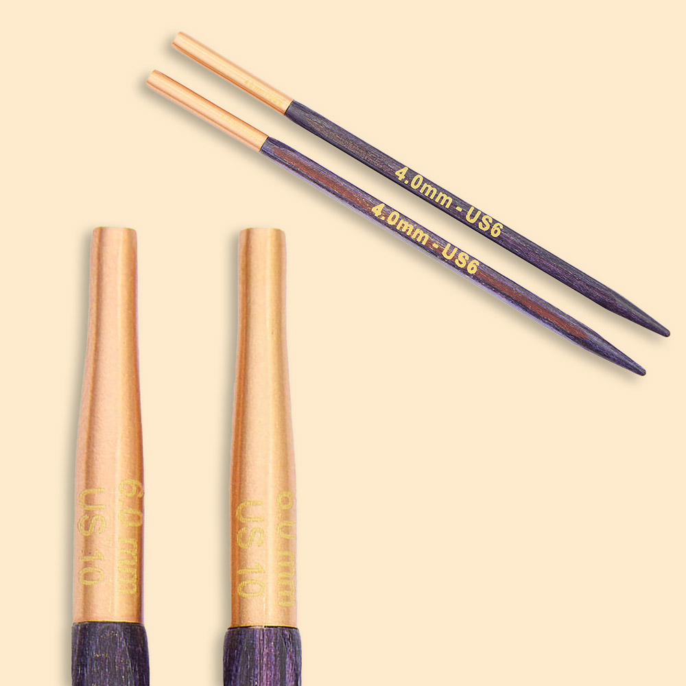 KnitPro J'adore Cubics spec.verw.breip. 10cm 4-8mm - 1st