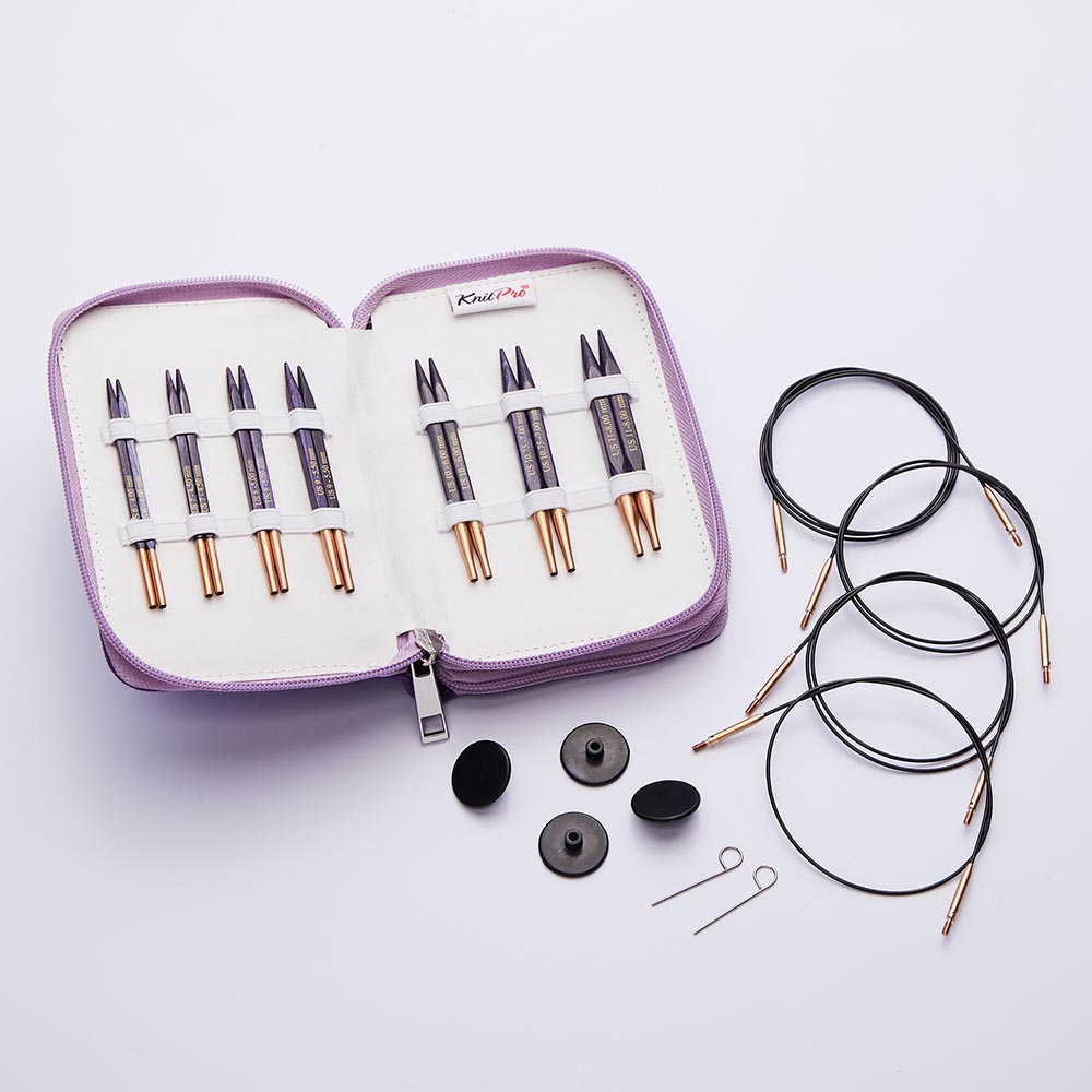 KnitPro J'adore Cubics spec.ver.breip. 10cm set Deluxe - 1st