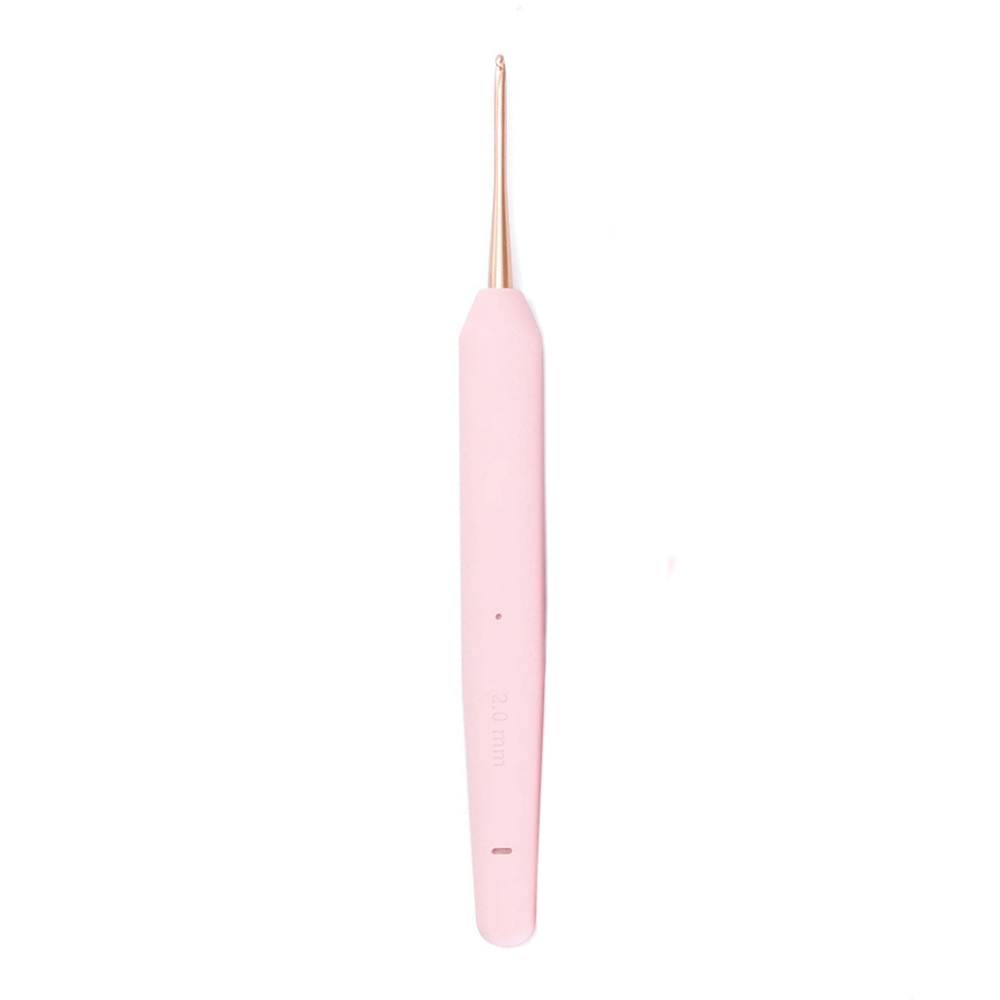 KnitPro Crochet hook Vybe alum. 2.00mm rose gold - 1pc