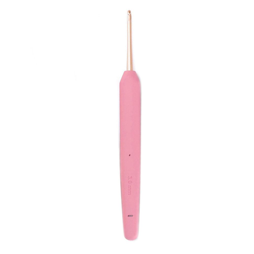 KnitPro Crochet hook Vybe alum. 3.00mm rose gold - 1pc