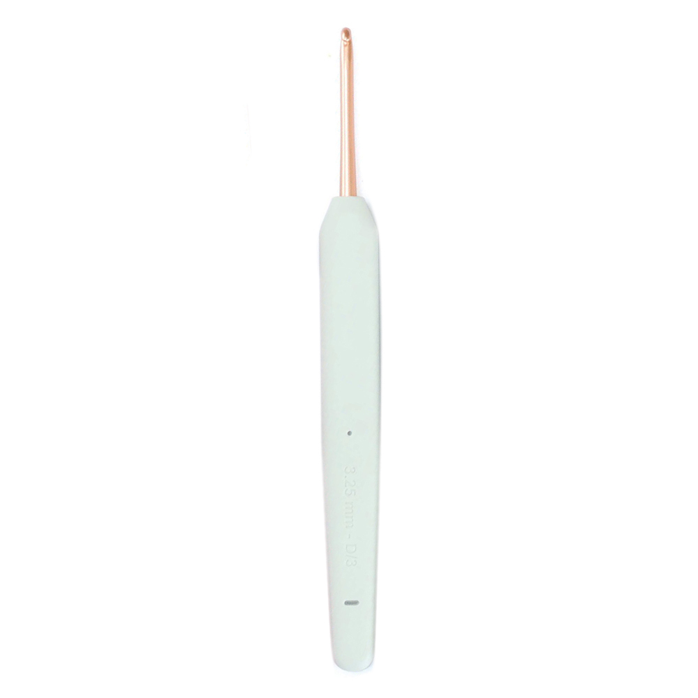 KnitPro Crochet hook Vybe alum. 3.25mm rose gold - 1pc