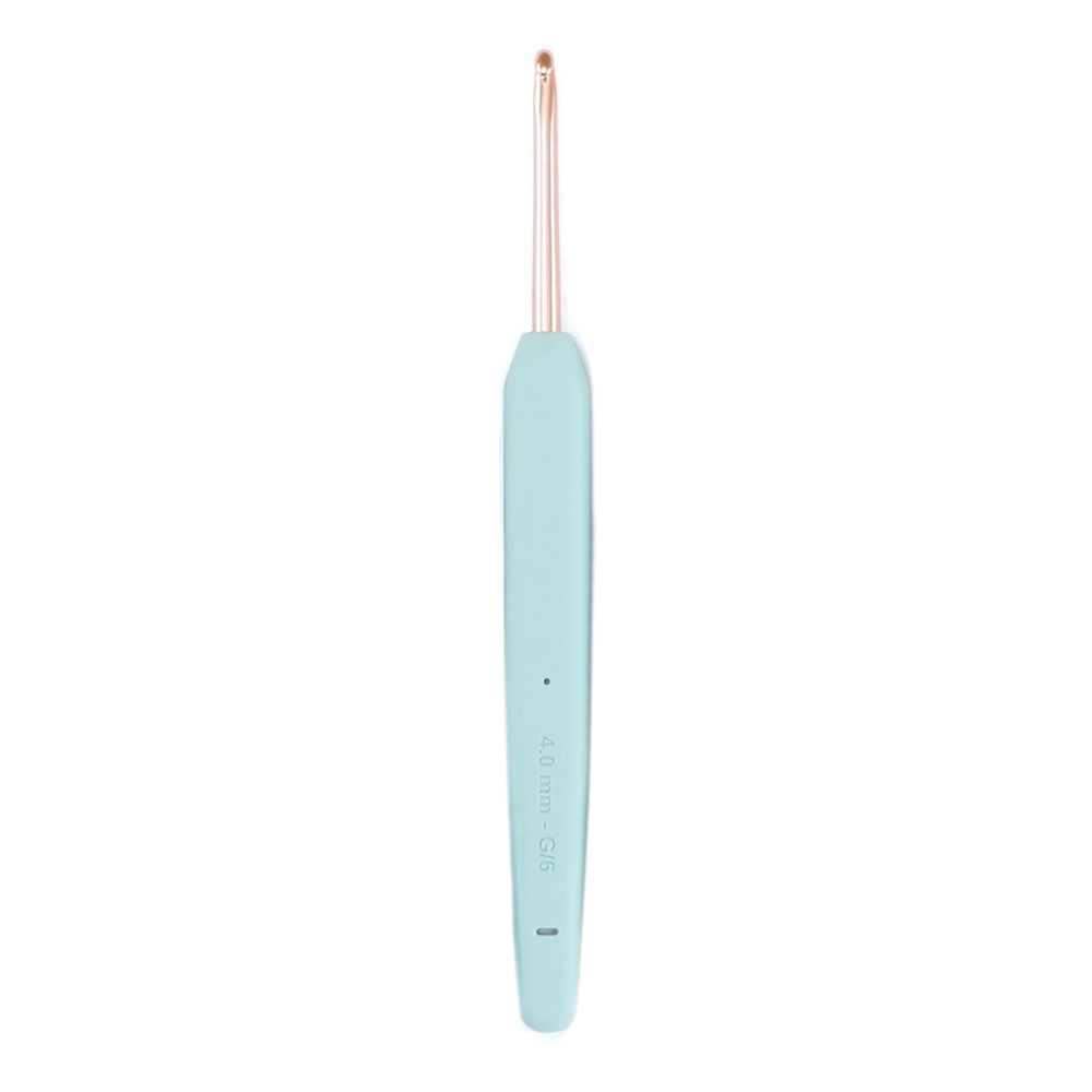 KnitPro Crochet hook Vybe alum. 4.00mm rose gold - 1pc