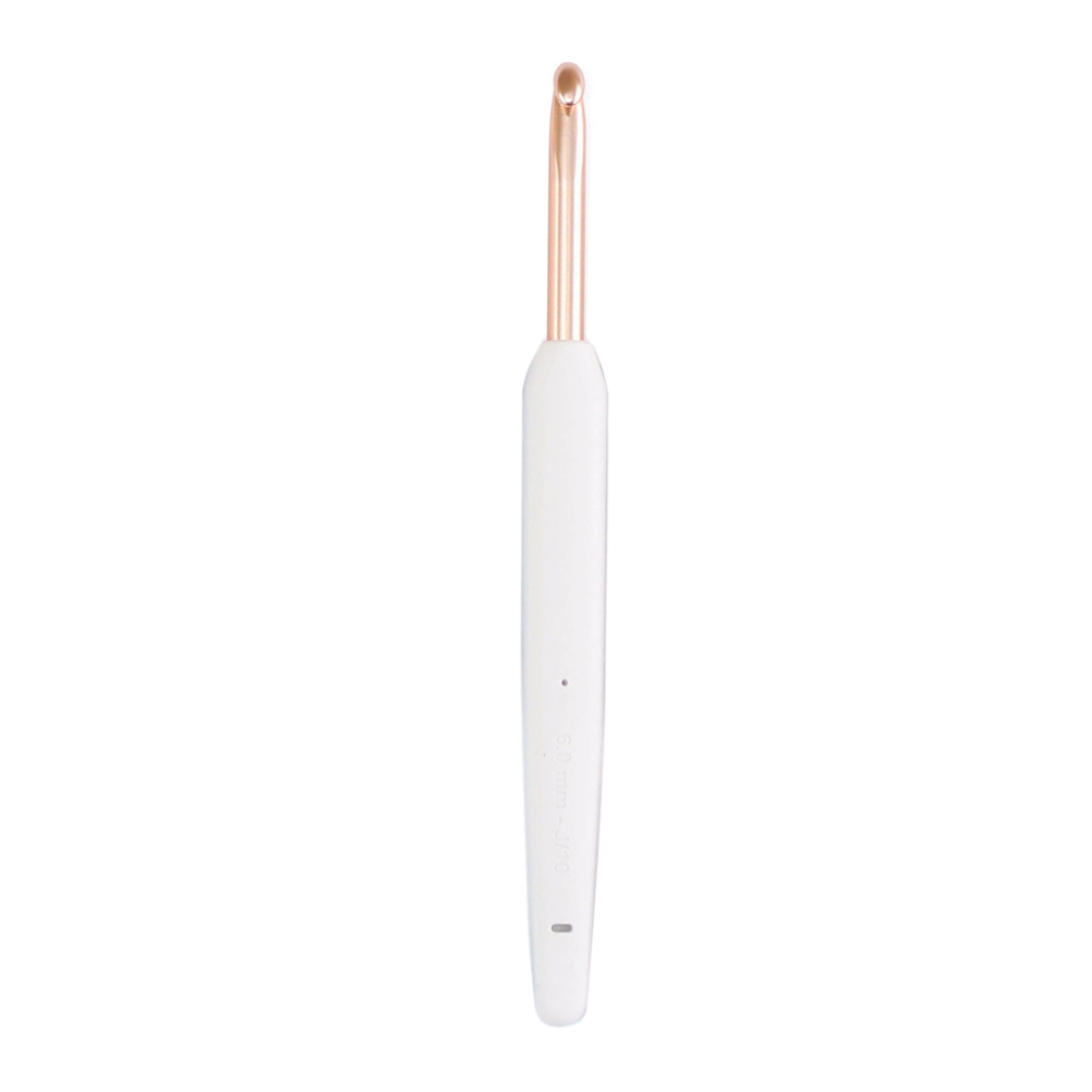 KnitPro Crochet hook Vybe alum. 6.00mm rose gold - 1pc