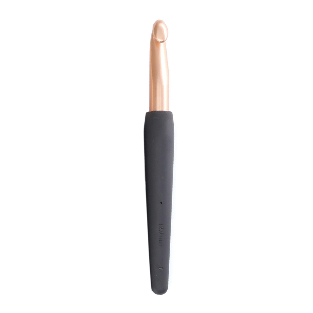 KnitPro Crochet hook Vybe alum. 12.00mm rose gold - 1pc