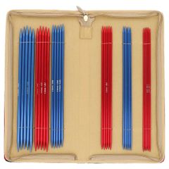 KnitPro Red Wave sokkennaaldenset 20cm - 1st