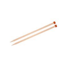 KnitPro Basix Beech single-point. needles 25cm 3-15mm - 1pc