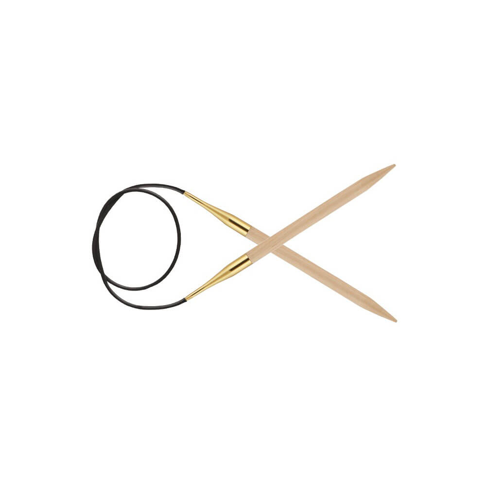 KnitPro Basix Beech Rundstricknadel 100cm 2.00-15.0mm - 1Stk